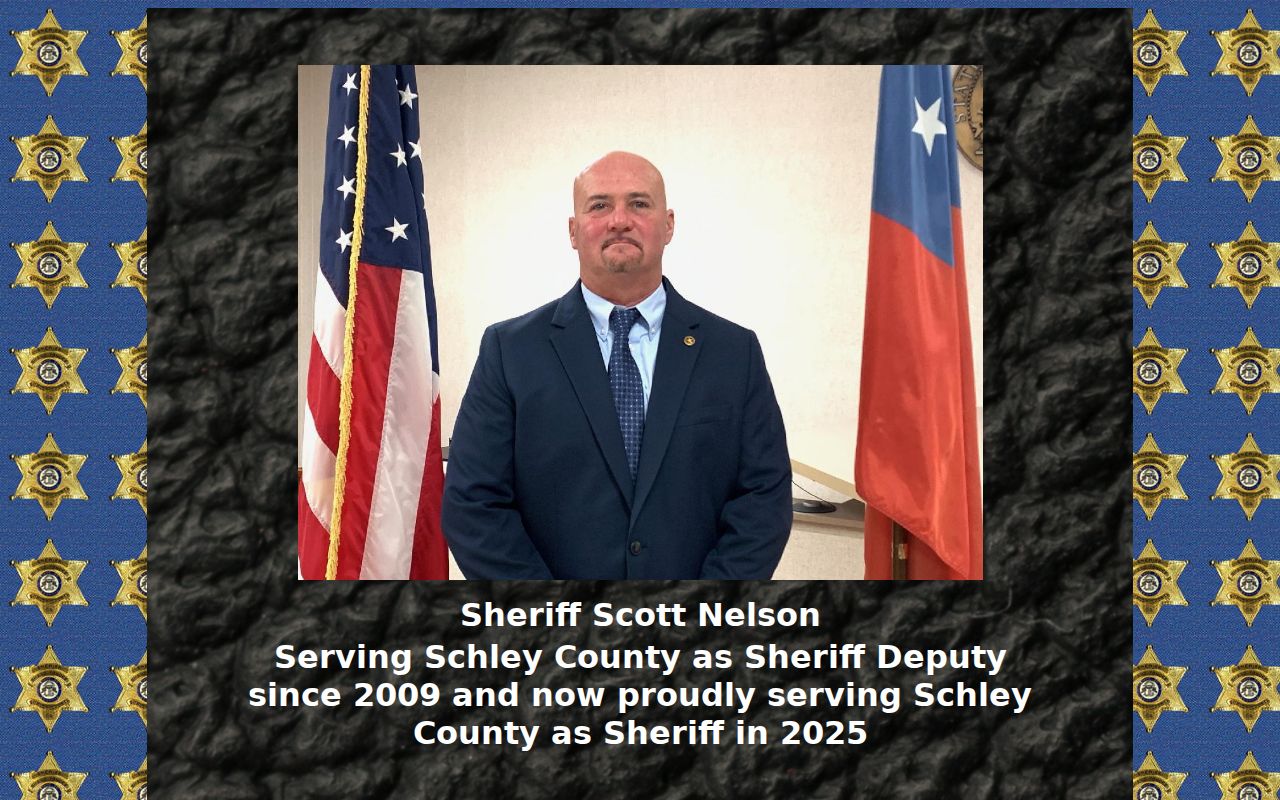 Schley County warrant records official sheriff contact page